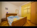 Apartementen Saga - with swimming pool A2(2+1), A3(6+1) Lokva Rogoznica - Riviera Omis  - Appartement - A3(6+1): slaapkamer