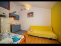Apartementen Saga 2 - with swimming pool A6(4+1), A7 (2+2), A8 (4+1) Lokva Rogoznica - Riviera Omis  - Appartement - A7 (2+2): keuken en eetkamer