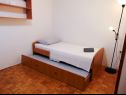 Apartementen Ružica - 500 m from sea: A1(4+2) Omis - Riviera Omis  - Appartement - A1(4+2): slaapkamer