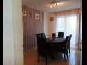 Apartementen Ružica - 500 m from sea: A1(4+2) Omis - Riviera Omis  - Appartement - A1(4+2): eetkamer