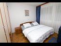 Apartementen Jerko - 200 m from beach: A1(3+2) Omis - Riviera Omis  - Appartement - A1(3+2): slaapkamer