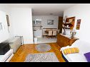 Apartementen Jerko - 200 m from beach: A1(3+2) Omis - Riviera Omis  - Appartement - A1(3+2): woonkamer