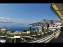 Apartementen Iva - with beautiful view: A1(4+1) Omis - Riviera Omis  - Appartement - A1(4+1): uitzicht vanaf terras