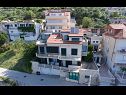 Apartementen Iva - with beautiful view: A1(4+1) Omis - Riviera Omis  - huis
