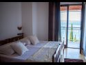 Apartementen Ozren - amazing sea view: A1(7+1), A2(4+1) Omis - Riviera Omis  - Appartement - A2(4+1): slaapkamer