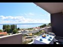 Apartementen Rene - seaview & parking space: A1(2+2), A2(2+2), A3(6+2) Omis - Riviera Omis  - Appartement - A3(6+2): balkon