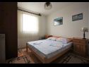 Apartementen Šera - 50 m from beach: A1(4), A2(4), A3(2+2) Pisak - Riviera Omis  - Appartement - A2(4): slaapkamer