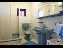 Apartementen Šera - 50 m from beach: A1(4), A2(4), A3(2+2) Pisak - Riviera Omis  - Appartement - A2(4): badkamer met toilet