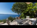 Apartementen Đuro - panoramic sea view: A3(3+1), A5(5) Stanici - Riviera Omis  - Appartement - A5(5): 