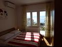 Apartementen Sunset - 80 m from sea : A1-Veliki(8), A2-Mali(2+2) Stanici - Riviera Omis  - Appartement - A1-Veliki(8): slaapkamer