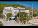 Apartementen Franka - beautiful sea view & parking: A1(3), A2(2+2), A3(2+2), A4(3+1) Stanici - Riviera Omis  - huis