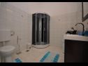 Apartementen Jugana - with pool : A1 donji(4), A2 gornji(4) Sumpetar - Riviera Omis  - Appartement - A2 gornji(4): badkamer met toilet