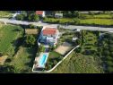 Vakantiehuizen Joanna - with pool: H(10+1) Tugare - Riviera Omis  - Kroatië  - detail (huis en omgeving)