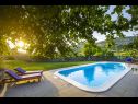 Vakantiehuizen Joanna - with pool: H(10+1) Tugare - Riviera Omis  - Kroatië  - H(10+1): zwembad