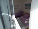 Apartementen Don - 90m from the sea: A4(5), SA1 2S(2), SA2 2R(2) Dinjiska - Eiland Pag  - Appartement - A4(5): slaapkamer