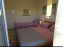 Apartementen Don - 90m from the sea: A4(5), SA1 2S(2), SA2 2R(2) Dinjiska - Eiland Pag  - Appartement - A4(5): slaapkamer