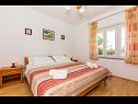 Apartementen Ivan - 15 m from beach: A1(7+1), A2 Žuti (2+2), A3 Crveni (2+2) Lun - Eiland Pag  - Appartement - A1(7+1): slaapkamer