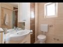 Apartementen Ip - 200 m from sea: A1(4+1), A2(2+1), A8(2+2) Mandre - Eiland Pag  - Appartement - A8(2+2): badkamer met toilet