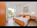 Apartementen Neve - 50 m from beach: A4(5), A5(5), A3(2+1) Mandre - Eiland Pag  - Appartement - A4(5): slaapkamer