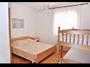 Apartementen Draga - 15 m from pebble beach: SA1(4), A2(4+2), A4(3+1) Metajna - Eiland Pag  - Appartement - A2(4+2): slaapkamer