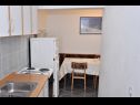 Apartementen Draga - 15 m from pebble beach: SA1(4), A2(4+2), A4(3+1) Metajna - Eiland Pag  - Appartement - A2(4+2): keuken en eetkamer