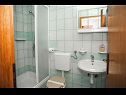Apartementen NATALI - with swimming pool A1(4+2), A2(2+2), SA3(2), SA4(2+2), A5(4+2), A6(2+2), SA7(2), SA8(2+2) Novalja - Eiland Pag  - Studio-appartment - SA3(2): badkamer met toilet