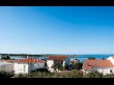 Apartementen ErikaS - 100m from sea: A2(2), A4(4), A5(2), A6(4) Novalja - Eiland Pag  - uitzicht (huis en omgeving)