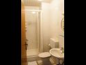Apartementen ErikaS - 100m from sea: A2(2), A4(4), A5(2), A6(4) Novalja - Eiland Pag  - Appartement - A5(2): badkamer met toilet