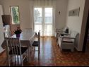 Apartementen Mare - great location: A2(4), A3(3), A4(3) Novalja - Eiland Pag  - Appartement - A2(4): woonkamer