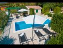 Vakantiehuizen Edi - with pool: H(6) Novalja - Eiland Pag  - Kroatië  - zwembad