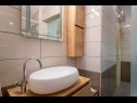 Vakantiehuizen Edi - with pool: H(6) Novalja - Eiland Pag  - Kroatië  - H(6): badkamer met toilet