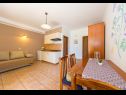 Apartementen San - comfortable and great location: A1(4), A2(2+2), A3(2+2) Povljana - Eiland Pag  - Appartement - A3(2+2): eetkamer