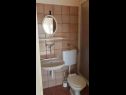 Apartementen Jope - 60 m from beach: A1(4), A2(4), A3(4+2), A4(6+1), A5(4), A6(2), A7(2+1), A8(2+1), SA9(2), SA10(2), SA11(2) Stara Novalja - Eiland Pag  - Studio-appartment - SA11(2): badkamer met toilet