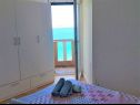 Apartementen Grand view - 2m from the beach : A1(6) Stara Novalja - Eiland Pag  - Appartement - A1(6): slaapkamer