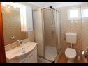 Apartementen Ana - great location, near the beach A1(9), A2(4) Vlasici - Eiland Pag  - Appartement - A2(4): badkamer met toilet