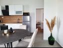 Apartementen Rina A1(4), A2(3), A3(3) Nevidane - Eiland Pasman  - Appartement - A2(3): keuken en eetkamer