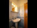 Apartementen Den - 100 m from sea: A1(2+2), A2(2+2), A3(2+1) Pasman - Eiland Pasman  - Appartement - A3(2+1): badkamer met toilet