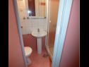 Apartementen Keko - 100 m from the beach : A1(4+1), A2(4+1) Banjol - Eiland Rab  - Appartement - A1(4+1): badkamer met toilet
