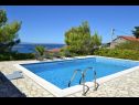  Irena - with private pool: A1(4) Banjol - Eiland Rab  - huis