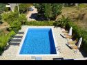  Irena - with private pool: A1(4) Banjol - Eiland Rab  - zwembad