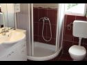 Apartementen Niki - 70m from the sea: A1(4+1), A2(4+1), A3(4), SA4(2+1) Kampor - Eiland Rab  - Studio-appartment - SA4(2+1): badkamer met toilet