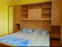 Apartementen Nedo - 150 m from sandy beach: A1(2+1), A2(2+1) Lopar - Eiland Rab  - Appartement - A1(2+1): slaapkamer