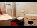 Apartementen Spomenka - green paradise; A1(4+1), A2(4+1), A3(6) Palit - Eiland Rab  - Appartement - A1(4+1): badkamer met toilet