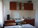 Apartementen en kamers Mila - yard: A1(4+1), R1(2+1), R2(2) Supetarska Draga - Eiland Rab  - Appartement - A1(4+1): keuken en eetkamer