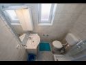 Apartementen Coastal home - 10 m from the sea: A1(4+1), A2(2), A3(2+2), A4(4+1), A5(4+1) Supetarska Draga - Eiland Rab  - Appartement - A1(4+1): badkamer met toilet