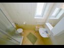 Apartementen Coastal home - 10 m from the sea: A1(4+1), A2(2), A3(2+2), A4(4+1), A5(4+1) Supetarska Draga - Eiland Rab  - Appartement - A2(2): badkamer met toilet