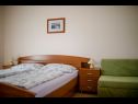 Apartementen Coastal home - 10 m from the sea: A1(4+1), A2(2), A3(2+2), A4(4+1), A5(4+1) Supetarska Draga - Eiland Rab  - Appartement - A4(4+1): slaapkamer