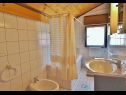 Apartementen Ana - 50m from sea A1(4), A2(4), A3(2) Supetarska Draga - Eiland Rab  - Appartement - A2(4): badkamer met toilet