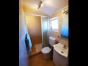 Apartementen Tiho - 300 m from sea: A1(2), A2(4+2), A3(2) Supetarska Draga - Eiland Rab  - Appartement - A1(2): badkamer met toilet