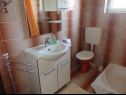 Apartementen Suzy - 80m from the sea: A1 Šestica (6+1), A2 Četvorka (4) Supetarska Draga - Eiland Rab  - Appartement - A1 Šestica (6+1): badkamer met toilet